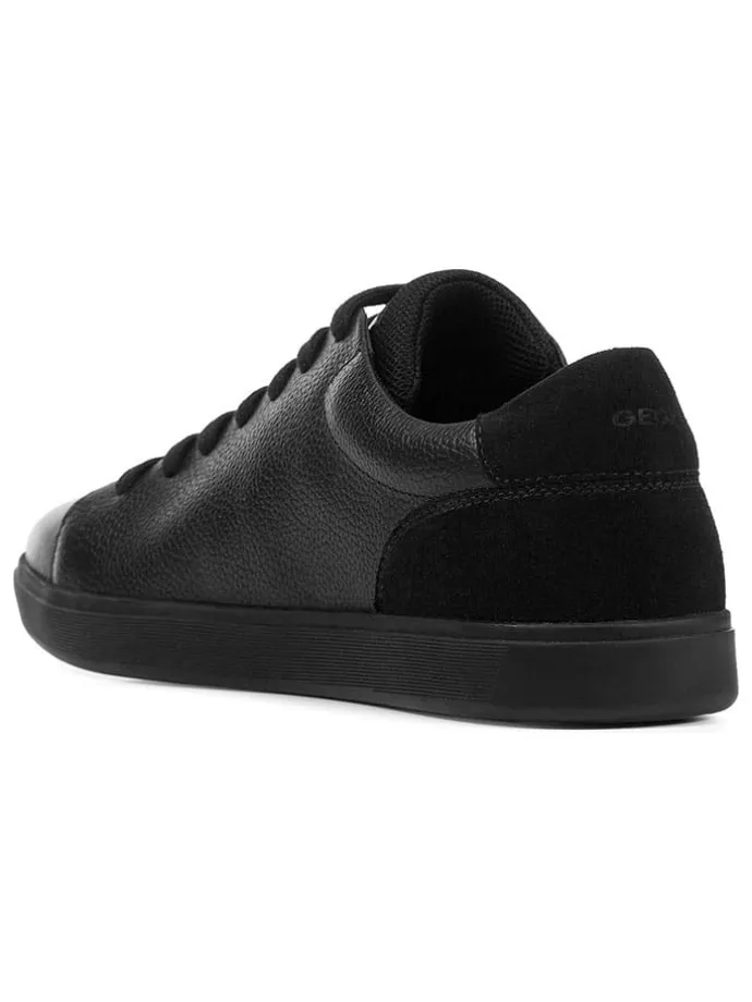 Leder-Sneakers "Avola" in Schwarz