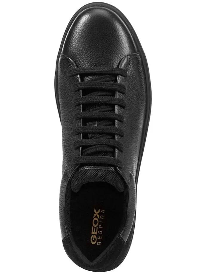 Leder-Sneakers "Avola" in Schwarz