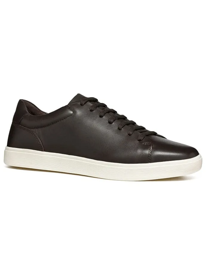 Leder-Sneakers "Avola" in Schwarz