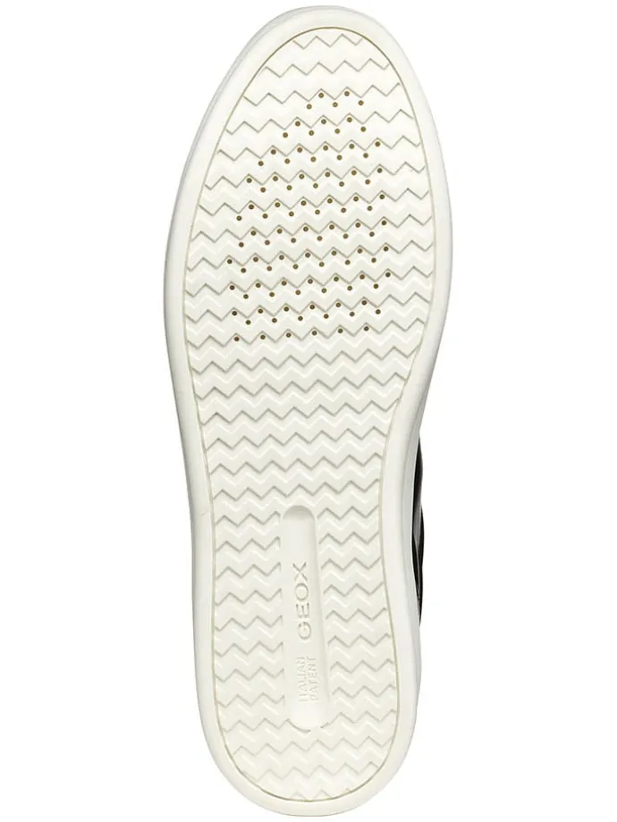 Leder-Sneakers "Avola" in Schwarz