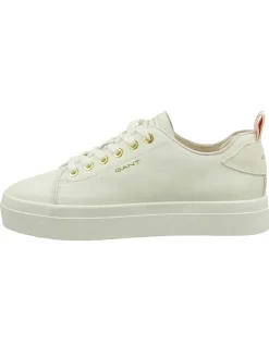 Leder-Sneakers "Avona" in Creme