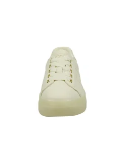 Leder-Sneakers "Avona" in Creme