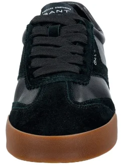 Leder-Sneakers "Baylle" in Schwarz