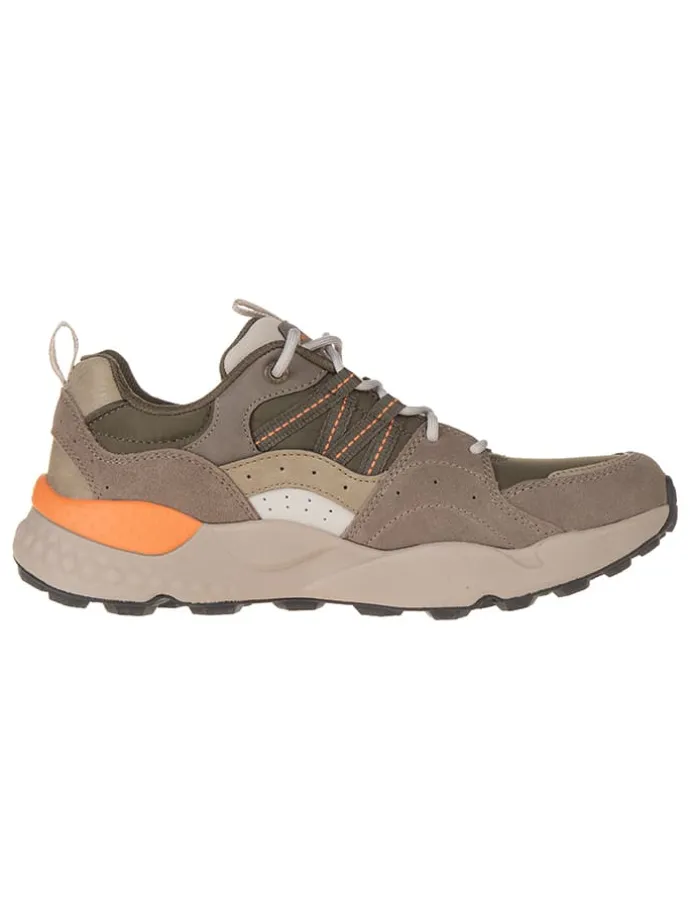 Leder-Sneakers "Bendino Dormer" in Taupe