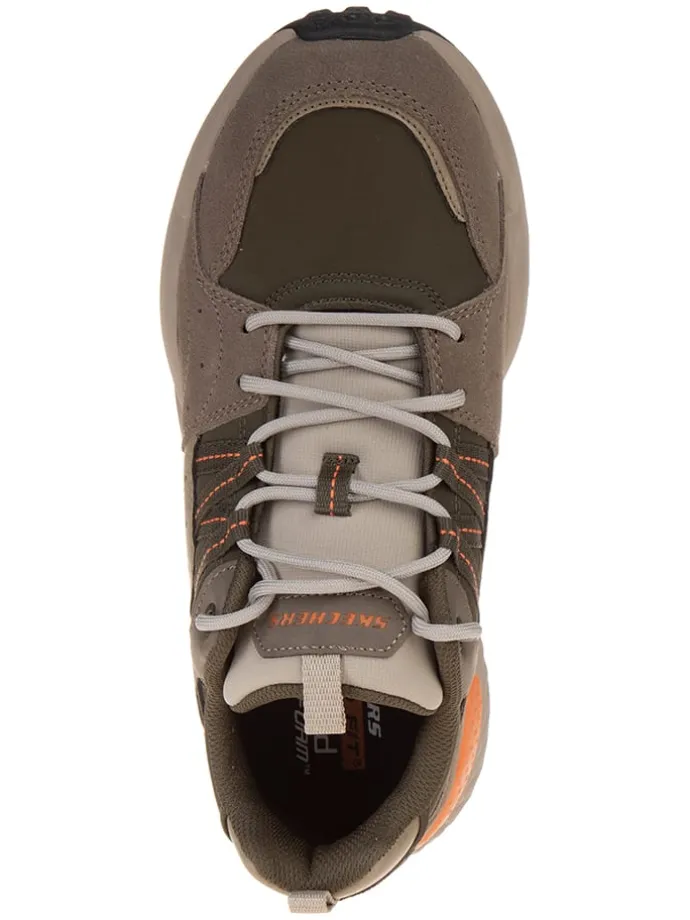 Leder-Sneakers "Bendino Dormer" in Taupe