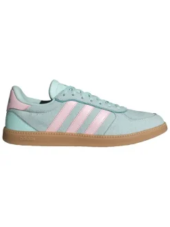 Leder-Sneakers "Breaknet" in Türkis/ Rosa