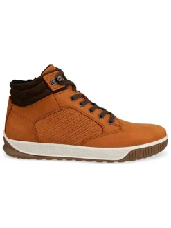 Leder-Sneakers "Bypath Tred" in Hellbraun