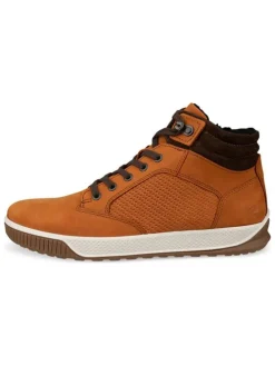 Leder-Sneakers "Bypath Tred" in Hellbraun