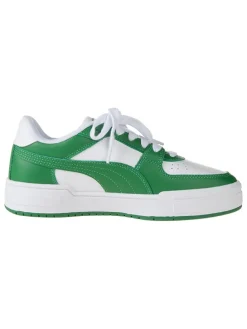 Leder-Sneakers "Ca Pro Classic" in Weiß/ Grün