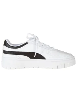 Leder-Sneakers "Cali Dream V2" in Weiß/ Schwarz