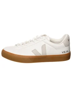 Leder-Sneakers "Campo" in Weiß/ Beige