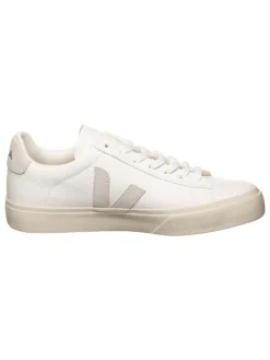 Leder-Sneakers "Campo" in Weiß/ Creme