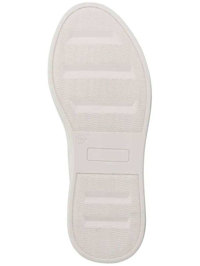 Leder-Sneakers "Caris" in Weiß/ Beige