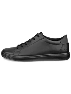 Leder-Sneakers "Classic" in Schwarz