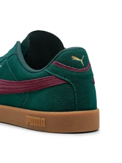 Leder-Sneakers "Club II Era" in Grün/ Lila