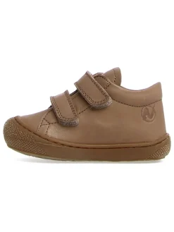 Leder-Sneakers "Coco" in Taupe
