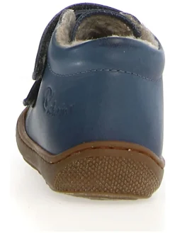 Leder-Sneakers "Cocoon" in Blau