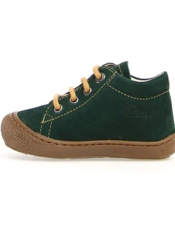 Leder-Sneakers "Cocoon" in Grün