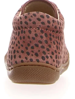 Leder-Sneakers "Cocoon" in Rosa/ Anthrazit