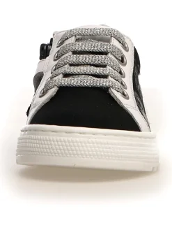 Leder-Sneakers "Coris" in Schwarz