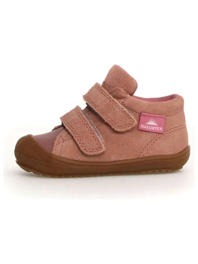 Leder-Sneakers "Corkel" in Altrosa