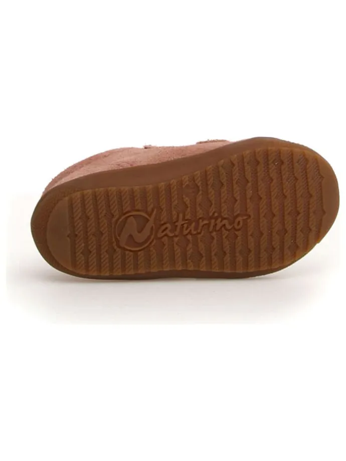 Leder-Sneakers "Corkel" in Altrosa