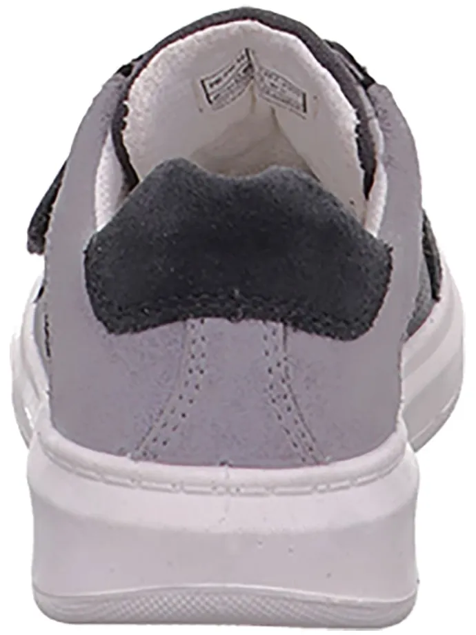 Leder-Sneakers "Cosmo" in Schwarz