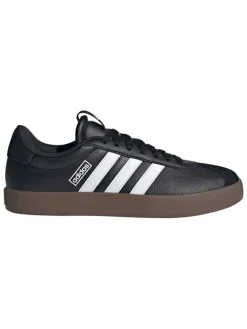 Leder-Sneakers "Court 3.0" in Schwarz