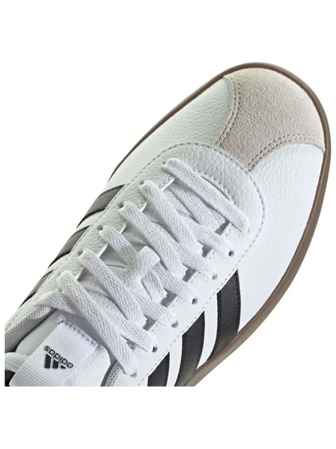 Leder-Sneakers "Court 3.0" in Weiß/ Schwarz/ Beige