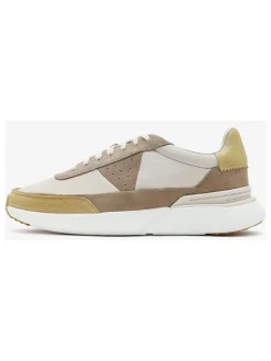 Leder-Sneakers "Craft Pace" in Hellbraun/ Beige