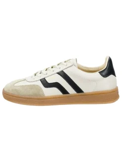 Leder-Sneakers "Cuzima" in Beige