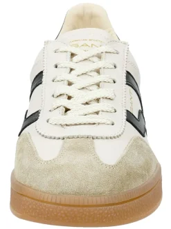 Leder-Sneakers "Cuzima" in Beige