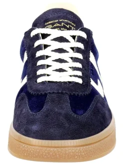 Leder-Sneakers "Cuzima" in Dunkelblau