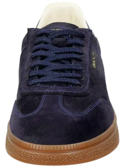 Leder-Sneakers "Cuzmo" in Dunkelblau