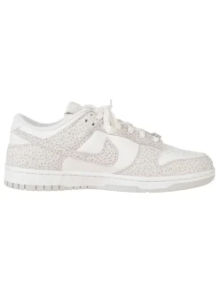 Leder-Sneakers "Dunk Low" in Creme/ Beige