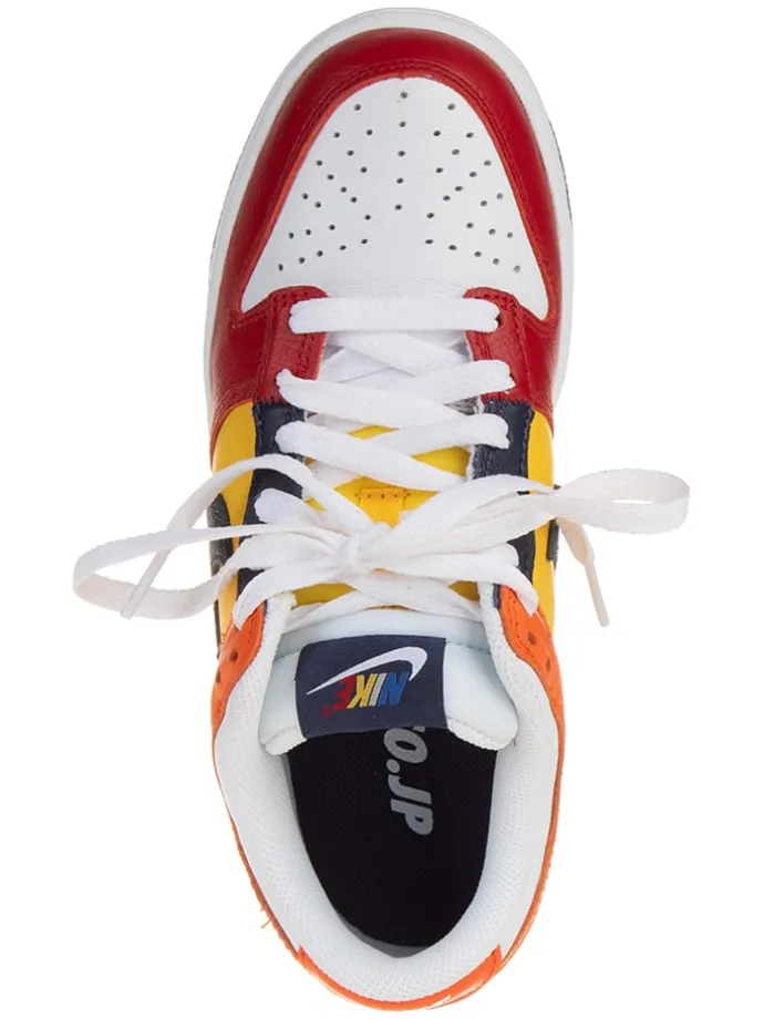 Leder-Sneakers "Dunk Low QSCO.JP What The" in Bunt