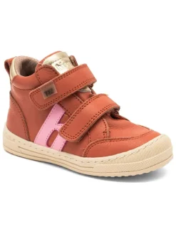 Leder-Sneakers "Dylan" in Orange