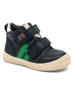 Leder-Sneakers "Dylan" in Schwarz