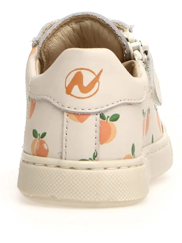 Leder-Sneakers "Eindhoven" in Creme