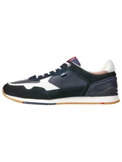 Leder-Sneakers "Emilian" in Dunkelblau