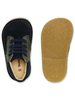 Leder-Sneakers "Erik" in Khaki