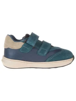 Leder-Sneakers "Float" in Dunkelblau