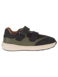 Leder-Sneakers "Float" in Khaki