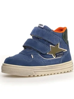 Leder-Sneakers "Hess 3" in Blau
