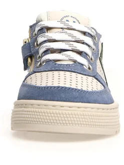 Leder-Sneakers "Hess" in Creme