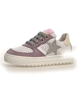 Leder-Sneakers "Hess" in Weiß