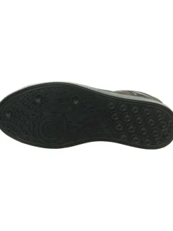 Leder-Sneakers in Braun