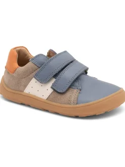 Leder-Sneakers in Bunt