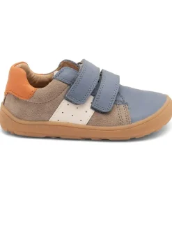 Leder-Sneakers in Bunt