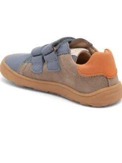 Leder-Sneakers in Bunt